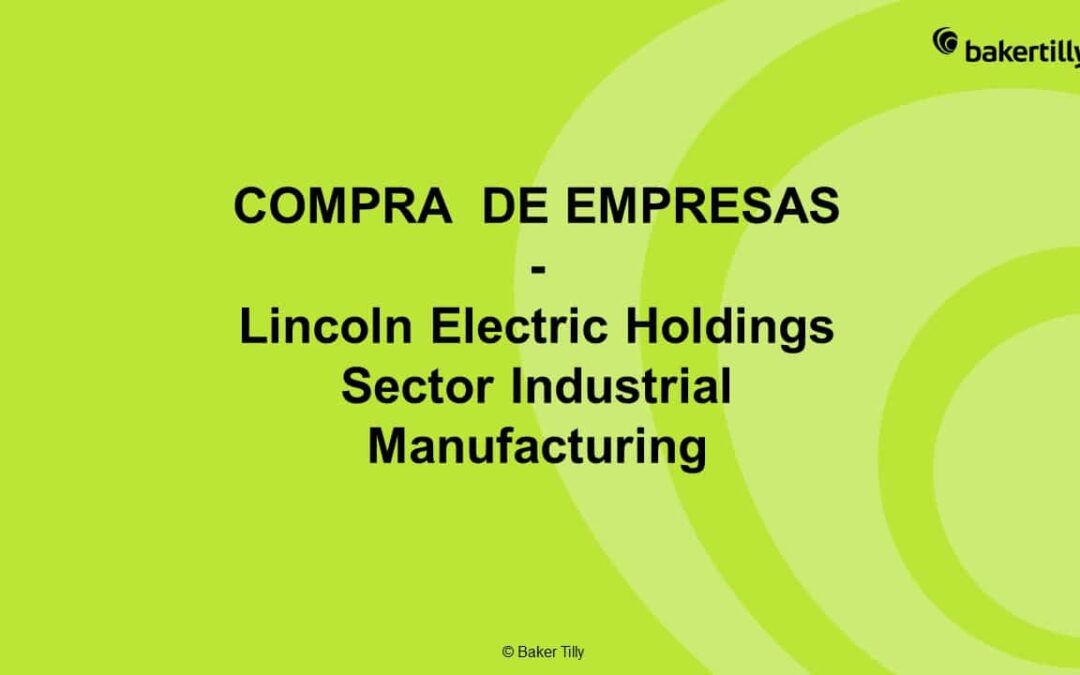 Lincoln Electric Holdings: líder en la industria manufacturera