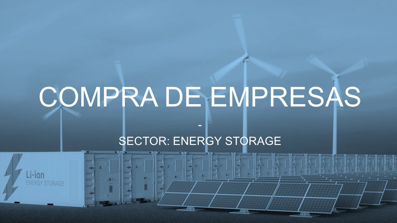 Previsiones del sector Energy Storage y sus adquisidores más activos.