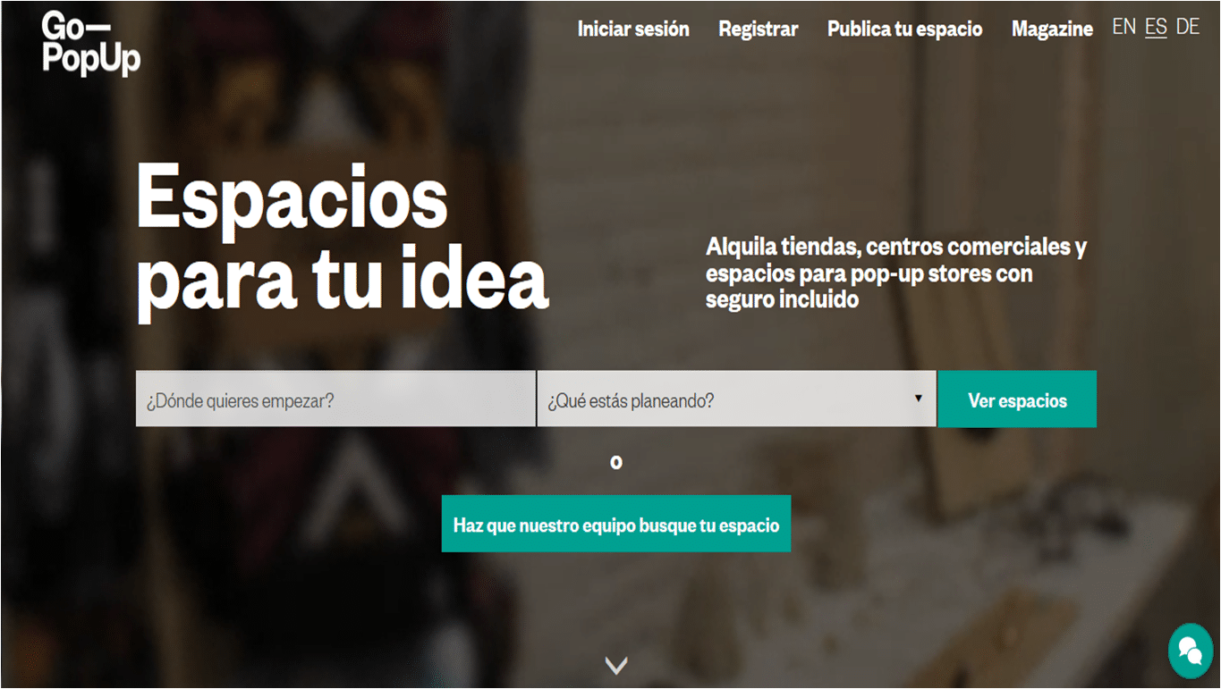 Pop Places, empresa española de alquiler de comercios por horas, se fusiona con la alemana Go-Popup