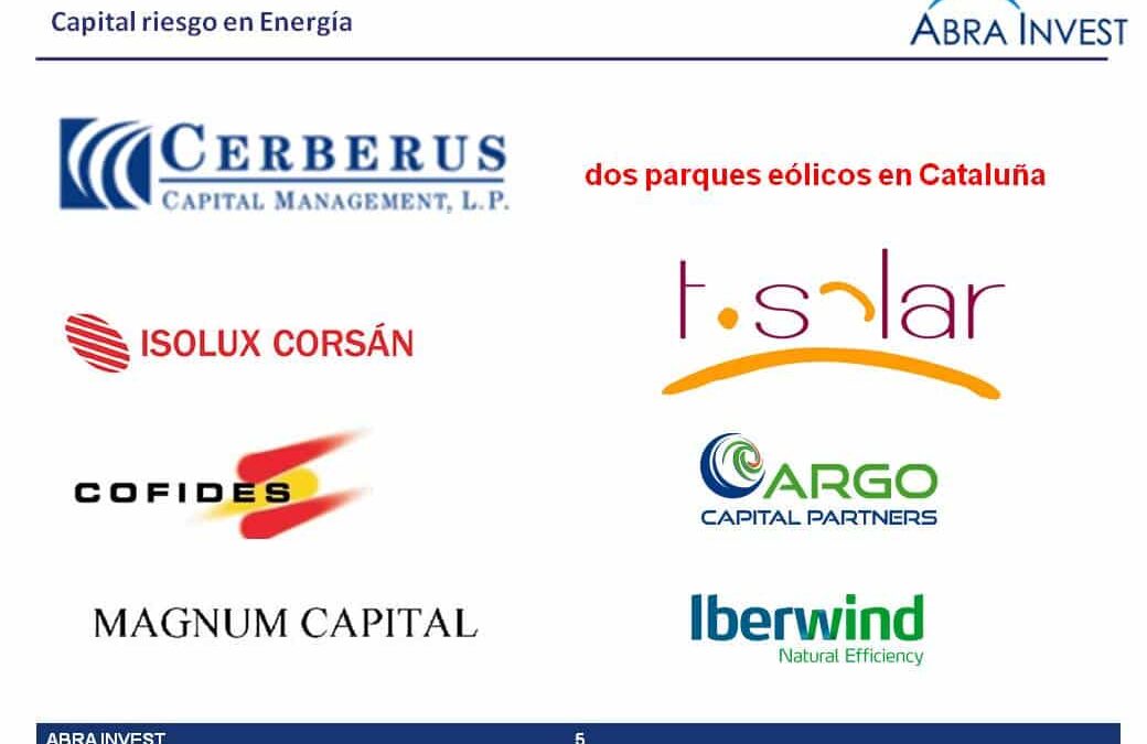 Venture capital bets on energy: Cerberus, ArgoCapital and Magnum Capital.