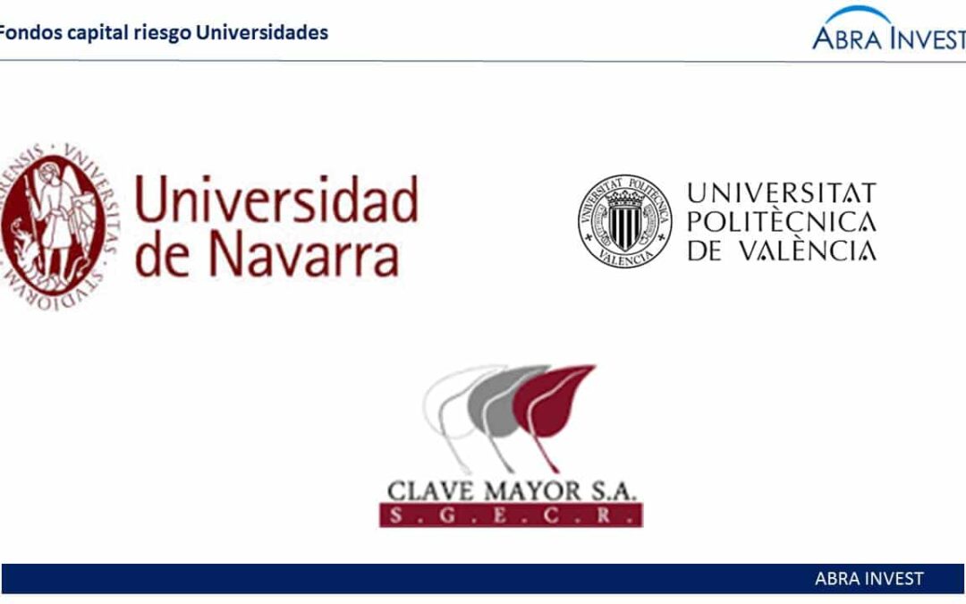 UNAV y UPV: Siguiendo el modelo Europeo, Fondos capital riesgo de universidades para financiar Spinouts