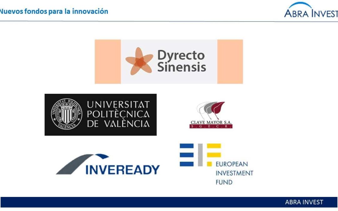 New innovation funds: Dyrecto Sinesis, Clave Mayor and EIF