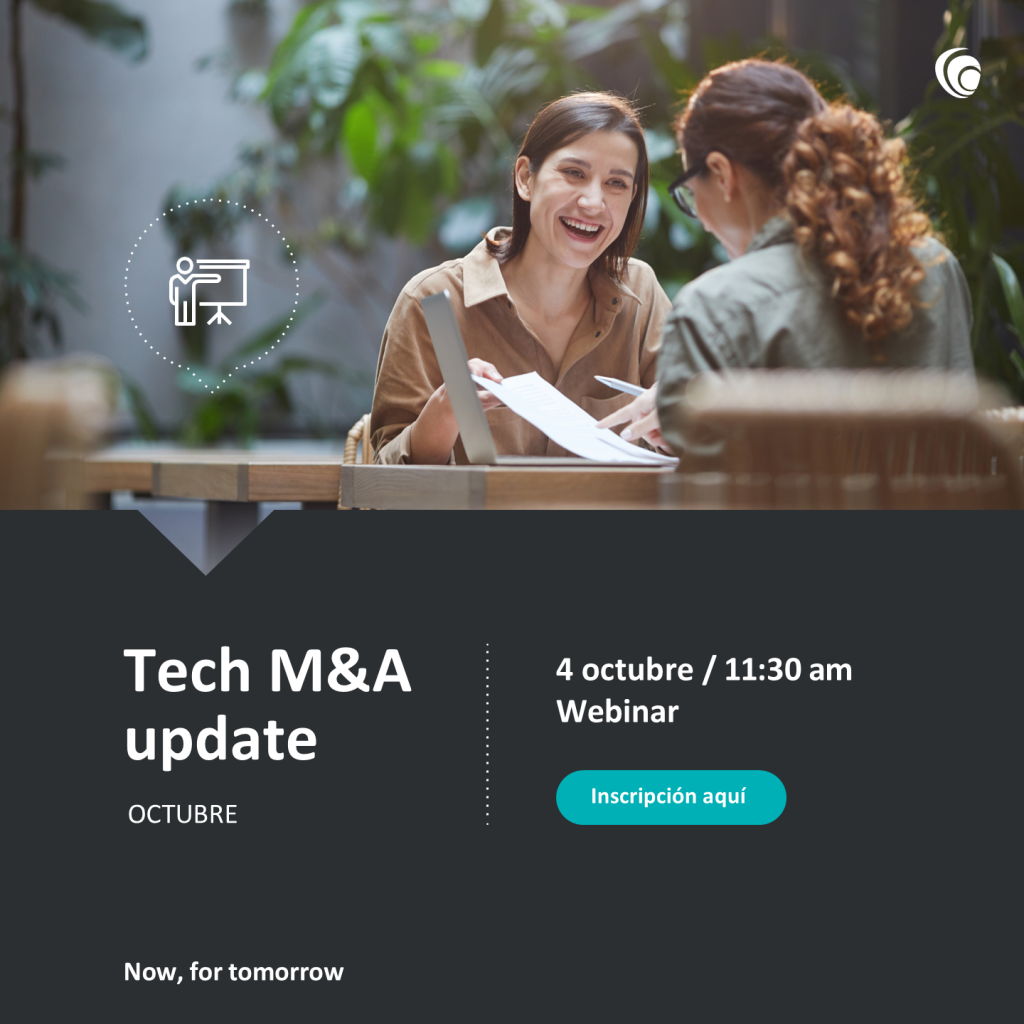 Preparados, Listos, ¡Vendidos! Prepararse para la Due Diligence (DD) - Webinar Tech M&A Update