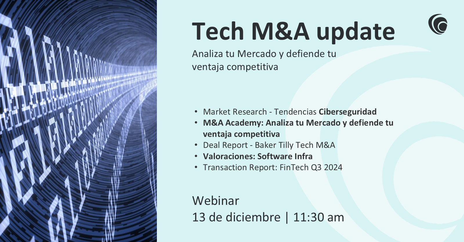 Webinar | Analiza tu Mercado y defiende tu ventaja competitiva - Tech M ...