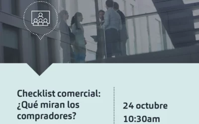 Webinar | Checklist comercial: ¿qué miran los compradores?
