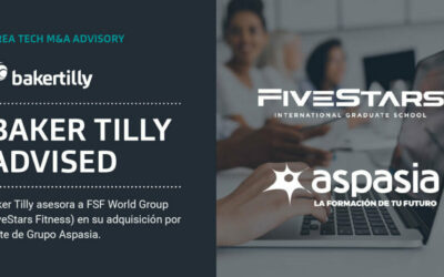 Grupo Aspasia adquiere FSF World Group (FiveStars Fitness)