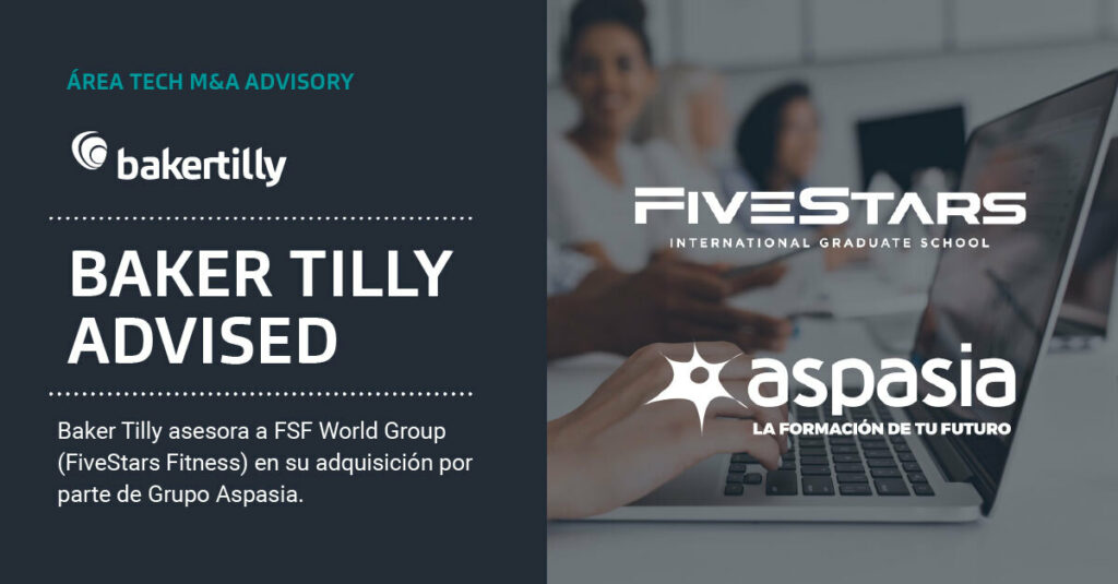 Grupo Aspasia adquiere FSF World Group (FiveStars Fitness)