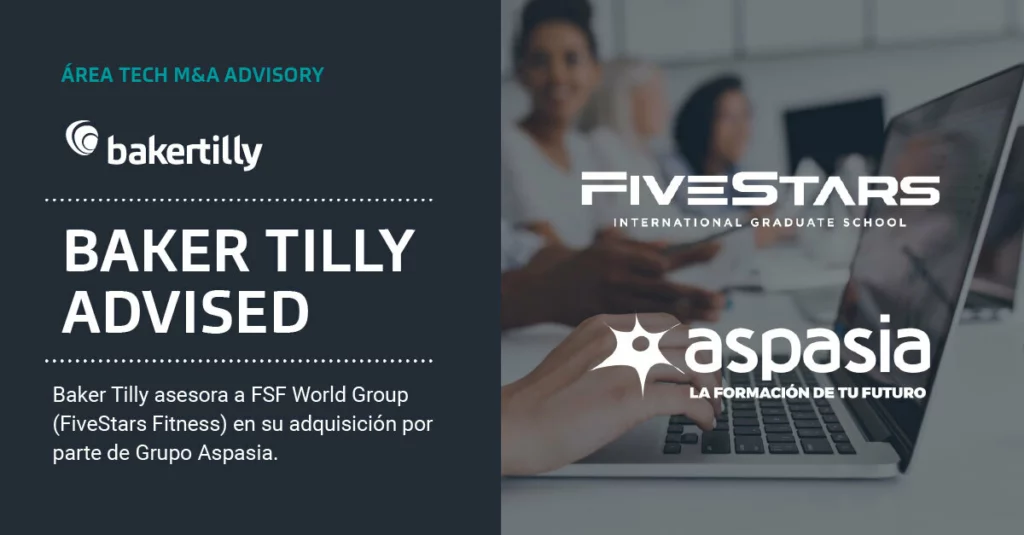 Grupo Aspasia acquires FSF World Group (FiveStars Fitness)