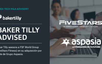 Home Grupo Aspasia adquiere FSF World Group (FiveStars Fitness)