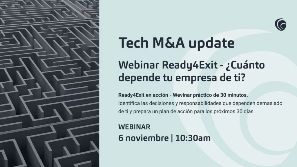 Webinar | ¿Cuánto depende tu empresa de ti? Webinar | ¿Cuánto depende tu empresa de ti?